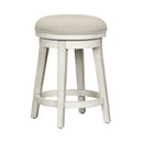 Modern Farmhouse Console Swivel Stool image