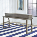 Liberty Furniture Hayden Way Console Bar Table in Gray