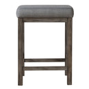 Liberty Furniture Hayden Way Uph Console Stool in Gray image