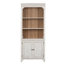 Farmhouse Reimagined Bookcase in Antique White image