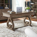 Simply Elegant Writing Desk in Heathered Taupe image