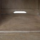 Liberty Simply Elegant Bookcase in Heathered Taupe