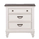 Allyson Park King Panel Bed, Dresser & Mirror, Night Stand