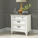 Allyson Park Queen Panel Bed, Dresser & Mirror, Night Stand