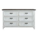Allyson Park Drawer Dresser in White