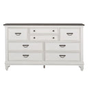 Allyson Park Drawer Dresser in Wirebrushed White image