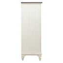 Allyson Park 11 Drawer Chesser in Wirebrushed White