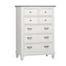 Liberty Furniture Allyson Park Drawer Chest in Wirebrushed White