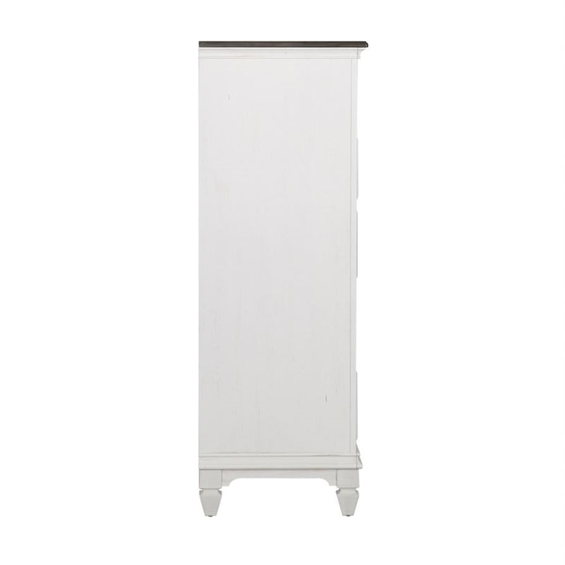 Liberty Furniture Allyson Park Drawer Chest in Wirebrushed White