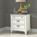 Liberty Furniture Allyson Park Nightstand in Wirebrushed White