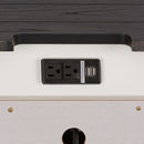 Allyson Park Nightstand in Wirebrushed White
