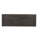 Allyson Park Buffet in White with Charcoal