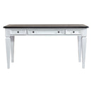 Allyson Park Writing Desk in Wirebrushed White