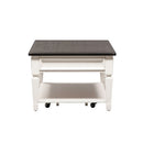 Allyson Park Rectangular Cocktail Table in Wirebrushed White image