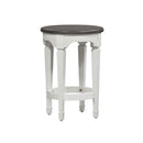 Allyson Park Console Stool in Wirebrushed White image