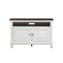 Liberty Furniture Allyson Park 46 Inch TV Console in Wirebrushed White image