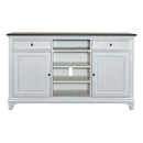 Liberty Furniture Allyson Park 68 Inch Highboy TV Console in Wirebrushed White image