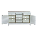 Liberty Furniture Allyson Park 68 Inch Highboy TV Console in Wirebrushed White