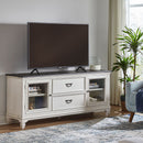 Allyson Park Entertainment TV Stand in Wirebrushed White image
