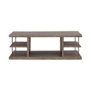 Liberty Furniture City Scape Cocktail Table in White Oak Veneers