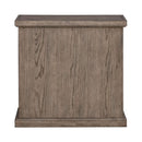 Liberty Furniture City Scape Chair Side Table in White Oak Veneers