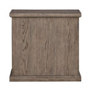 City Scape Chair Side Table in White Oak Veneers