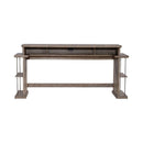 Liberty Furniture City Scape Console Bar Table in White Oak Veneers
