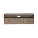 Liberty Furniture City Scape Entertainment TV Console in Burnished Beige