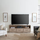 Liberty Furniture City Scape Entertainment TV Console in Burnished Beige