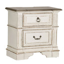Abbey Park Uph Sleigh Bed, Dresser & Mirror, Night Stand image