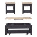 Heatherbrook Opt 3 Piece Set (1-Cocktail 2-End Tables)
