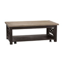 Liberty Heatherbrook Cocktail Table in Charcoal and Ash