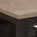 Heatherbrook Cocktail Table in Charcoal and Ash