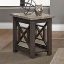 Heatherbrook Chair Side Table in Charcoal and Ash image