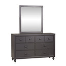 Cottage View Full Panel Bed, Dresser & Mirror