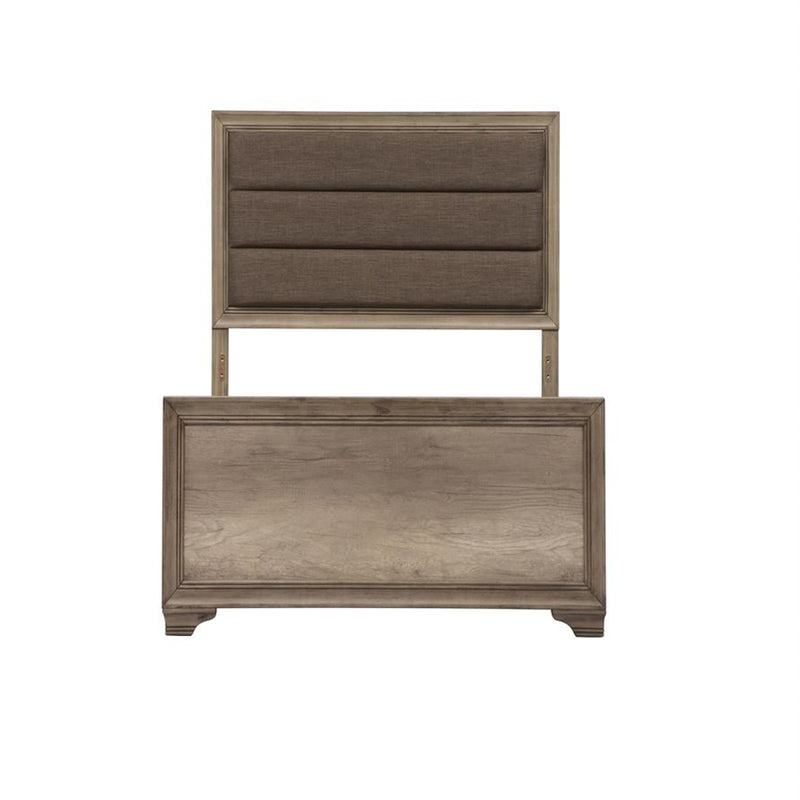 Liberty Furniture Sun Valley Full Upholstered Bed in Sandstone