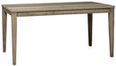 Liberty Furniture Sun Valley 60"Rectangular Leg Table in Sandstone (RTA)