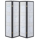 Catabella Four-Panel Room Divider