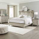 Ivy Hollow King Mantle Bed, Dresser & Mirror, Night Stand image