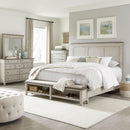 Ivy Hollow Queen Storage Bed, Dresser & Mirror, Chest image