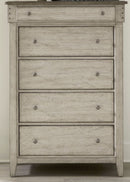 Liberty Furniture Ivy Hollow 5 Drawer Chest in Weathered Linen image