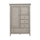 Ivy Hollow Door Chest in Weathered Linen