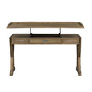 Liberty Stone Brook Lift Top Writing Desk in Rustic Saddle