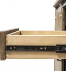 Liberty Stone Brook Computer Credenza in Rustic Saddle