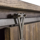 Liberty Stone Brook Computer Credenza in Rustic Saddle