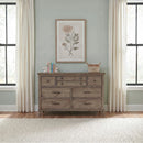 Hickory Grove 7 Drawer Dresser image