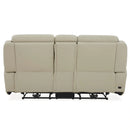 Carrington Loveseat w/Console P3 & ZG in Baja Stone image