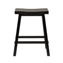 Creations 24 Inch Sawhorse Counter Stool - Black (RTA) image