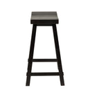 Creations 24 Inch Sawhorse Counter Stool - Black (RTA) image
