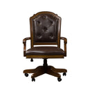 Liberty Amelia Jr Executive Office Chair in Antique Toffee image